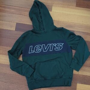 Levi's Green Hoodie Sweater for Men